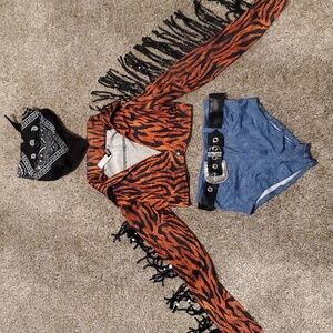 Sexy rodeo/cowgirl costume